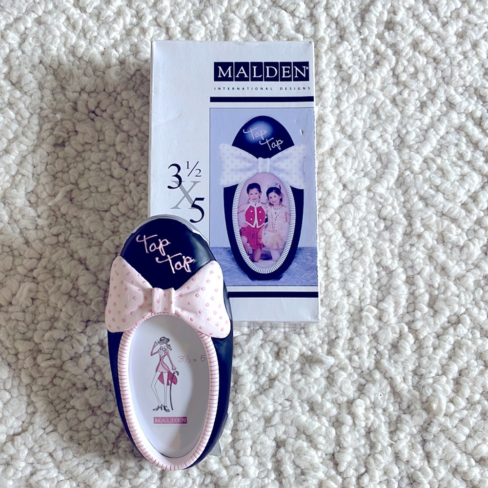 Malden Tap Shoe Picture Frame NEW In Box